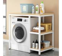 Over Washer Dryer Shelves - Laundry Room Storage Rack & Countertop for Washing Machine Space-Saving for Bathroom & Laundry and Stylish Design