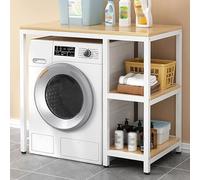 Over Washer Space-Saving Trommel Washing Machine Shelf Freestanding 100cm Laundry nizer Durable Storage Rack for Home and Bathroom