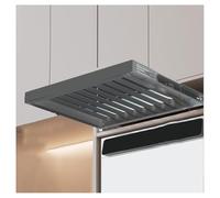 Over Washing Machine Drying Rack, Pull-Out Trouser Hanger with Adjustable Clips, Space-Saving for Narrow Wardrobe Storage