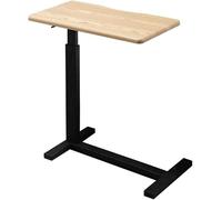 Overbed Table with Adjustable Height for Hospital Bed, Heavy-Duty Laptop Desk Multi-Purpose for Home and Hospital Use