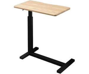 Overbed Table with Adjustable Height for Hospital Bed, Heavy-Duty Laptop Desk Multi-Purpose for Home and Hospital Use