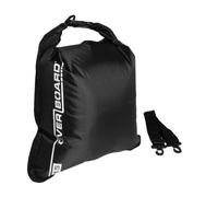 OverBoard 15 Litre Dry Flat Waterproof Bag Water Sports Outdoors OB1004 - Black