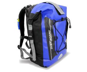 OverBoard Original Waterproof Backpack 30L - 100% Waterproof Dry Backpack with Roll-Top Seal, Airflow Back Panel & Side Pocket for Kayaking, Paddleboarding, Hiking, Camping & Travel