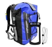 OverBoard Original Waterproof Backpack 30L + FREE Waterproof Phone Case Bundle - 100% Waterproof Floating Dry Bag Backpack (Blue)