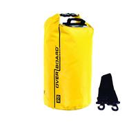 OverBoard Waterproof Dry Bag | 5/12/20/30 Litre Floating Sack | 100% Waterproof Dry Tube Bag with Adjustable Shoulder Strap and Top Fold Seal System | Kayaking, Swimming, Beach and More