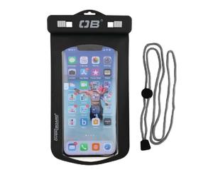 Overboard Waterproof Phone Case Large - 100% Waterproof Dry Pouch with Touchscreen Use for iPhone, Samsung & Smartphones Black