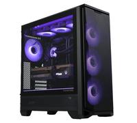 OVERCLOCKERS UK Refract Gaming Ultraviolet Pre-Built Gaming PC - AMD Ryzen 9 9800X3D CPU, RTX 5090 GPU, 32GB DDR5, 2TB NVMe SSD - 4K/8K Gaming - RGB Case - Phanteks Eclipse G400