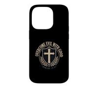 Overcome Evil With Good Romans 12:21 Christian Faith Case for iPhone 14 Pro