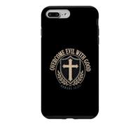 Overcome Evil With Good Romans 12:21 Christian Faith Case for iPhone 7 Plus/8 Plus