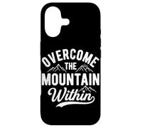 Overcome The Mountain Within Hiking Outdoor Trekking Hike Case for iPhone 17