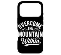 Overcome The Mountain Within Hiking Outdoor Trekking Hike Case for iPhone 17 Pro