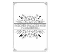Overcoming Is An Action Word A-Z Coloring Book