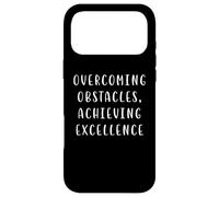 Overcoming Obstacles Achieving Excellence Statement Case for iPhone 17 Pro Max