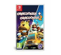 Overcooked + Overcooked 2 (Switch) NEW & SEALED (FREE SHIPPING)