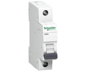 Overcurrent Switch 1P B 16A 6kA AC K60N Acti9 K60 A9K01116