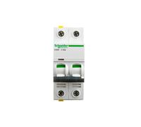 Overcurrent Switch 2P C 63A 6kA AC iC60N-C63-2 Acti9 A9F04263