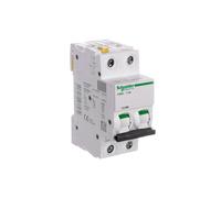 Overcurrent Switch 2P C 6A 10kA AC iC60H-C6-2 Acti9 A9F07206