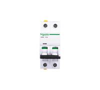Overcurrent Switch 2P C 6A 6kA AC iC60N-C6-2 Acti9 A9F04206