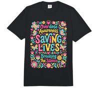 Overdose Awareness Saving Lives Breaking The Silence Support Comfort Colors Adult Heavyweight T-Shirt