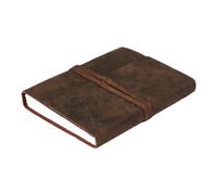 OVERDOSE BUFF BELT LEATHER DIARY - Handcrafted Journal For Students Office Travel Gift Notebook, Sketchbook for Men & Women - Size 5" x 7" inches | 12 x 17 cm