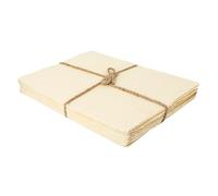 Overdose Deckle Edge Paper - Pack of 50 - Handmade Cotton Sheets - Paintings, Drawings, Letters, Stationery - Thick 200 GSM - Size 10x7 Inches