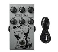 Overdrive Distorted Guitar Effect Pedal Rock Style 9 Tones 3 Band EQ Adjustment Metal Electric Guitar Sound Pedal True Bypass