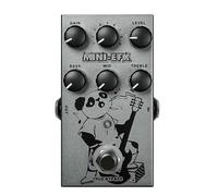 Overdrive Distortion Guitar Pedal Raw Rock Metal Three Level EQ Controller Connected to Speaker Sound Card 9 Level Sound Grey