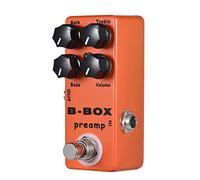 Overdrive Effect Pedal, B-Box Electric Guitar Preamp Overdrive Effect Pedal Full Metal Shell True Bypass
