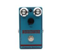Overdrive Guitar Effect Pedal, Vintage Tube Warmth, Aluminum Alloy, Blue - True Bypass, Gain Tone Controls, Blues Rock Sound for Electric Guitar