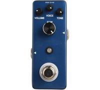 Overdrive Guitar Effects Pedal With Balanced Distortion And Customizable Voice Control, True Bypass Circuitry, Zinc Alloy Build For Live Performance Durable design