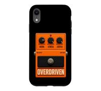 Overdriven Guitar Pedal Funny Work Stress Coffee Design Case for iPhone XR