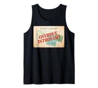 Overdue Introvert Funny Public Library Tank Top