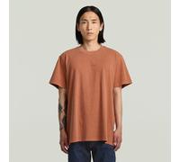Overdyed Center Chest T-Shirt - Red - Men S