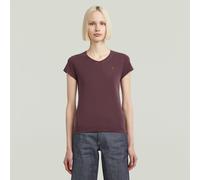 Overdyed Eyben Slim V T-Shirt - Red - Women L