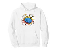 Overexplainer Character Speech Bubble Overflowing Words Over Pullover Hoodie