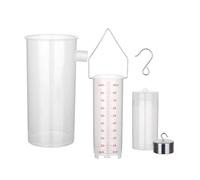 Overflow Cup Measuring Tube & Beaker, Archimedes Principle Experiment Kit, Buoyancy Demonstration Physics Lab Equipment, Science Teaching Tool For Middle School Education