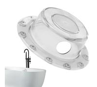 Overflow Drain Cover - Universal Shower Drain Stopper, From Rugs Hanging Rings | Adds Inches Of For The Free, Water Rugs