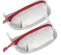 Overflow Pouches, Mesh Zipper Pouch for Tactical Gear, Backpack Organizer Pouch Small EDC Tool Kits for Outdoor Travel, Tactical Bag Organizer Insert - Backpack Accessories (Small - 2 Pack)