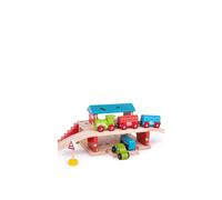 Bigjigs Toys Bigjigs Rail Wooden London Overground Station, Multi
