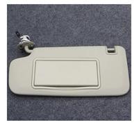 Overhead Console Interior Sunvisor With Mirror Front visor assembly For Chevy For Malibu 2012-2020 Sun Shield Car Sun Visor Extender(Left side beige)