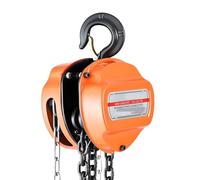 Overhead Electric Hoist Hand Chain Hoist Manual Upgrade G80 Galvanized 10 Ft/20 ft Lifting Height Pulley For Garage(0.5T 10FT)