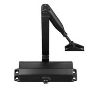 Overhead Fire Door Closer Universal Reversible Push or Pull Side - Power Size 3 - Black
