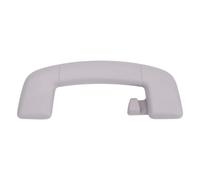 Overhead Passenger Handhold with Arched Replacement Grip, Rear | Light Gray Finish, Arched Grip with Covered Mounting Ends, Passenger Handhold for the Existing Roof Location