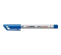 Overhead Pen - STABILO OHPen universal - Water Soluble Medium - Pack of 10 - blu