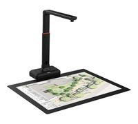 Overhead Scanner, Large Format Book & Document Scanner, 23MP USB Document Camera with Auto-Flatten and Fingerprint Removal Technologies, Multi-Language OCR, Compatible with Windows & macOS