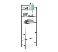 Overhead shelf Washing machine shelf Toilet shelf Bathroom rack 3 shelves Black