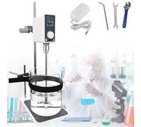 Overhead Stirrer - Lab Stirrer Mixer with Variable Speed 50-2000 RPM, Safety Sensors and Easy Rod Adjustment, 10L/20L Capacity, Includes Stand and Stirring Rod