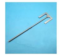 Overhead Stirring Rod, 1 Piece E-Type Paddle Stirring Blade Stainless Steel 304 With Rod Multiple Sizes(50x8x300mm)