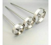 Overhead Stirring Rod, 304 Polished SS Overhead Stirring Rod With Turbine Paddle And Screws Multiple Sizes(80x8x450mm)