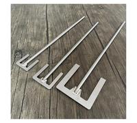 Overhead Stirring Rod, SS 304 E-Type Lab Paddle Stirring Dispersion with Rod Leaf-Width 40mm 120mm Multiple Sizes(50x8x300mm)